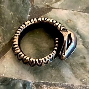🐍GOTHIC SERPENT RING Y2K JEWELRY